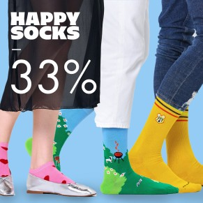 Happy Socks 33%
