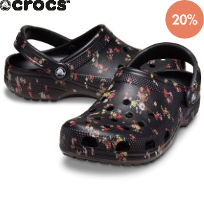 Crocs Classic Ditsy Floral Clog