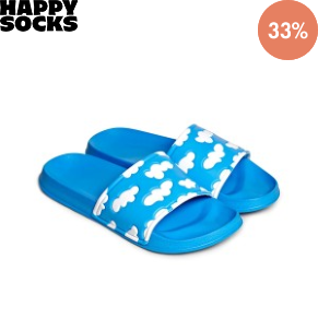 Happy Socks Cloudy Pool Slide
