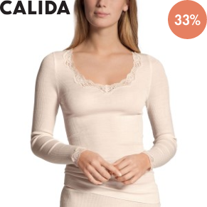 Calida Richesse Lace Long-sleeve Top