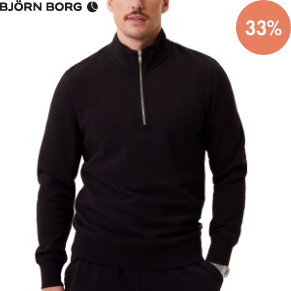 Björn Borg Centre Half Zip Sweatshirt