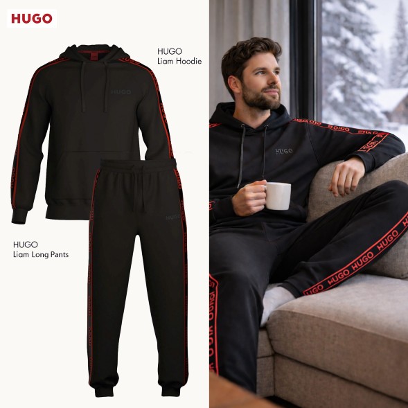 Hugo liam hoodie and long pants
