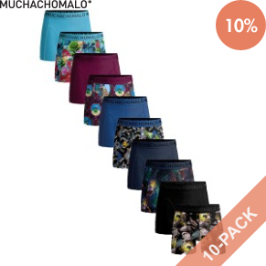 10 Stuks Verpakking Muchachomalo Cotton Stretch Remix Boxers