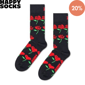 Happy Socks Rose Hearts Sock