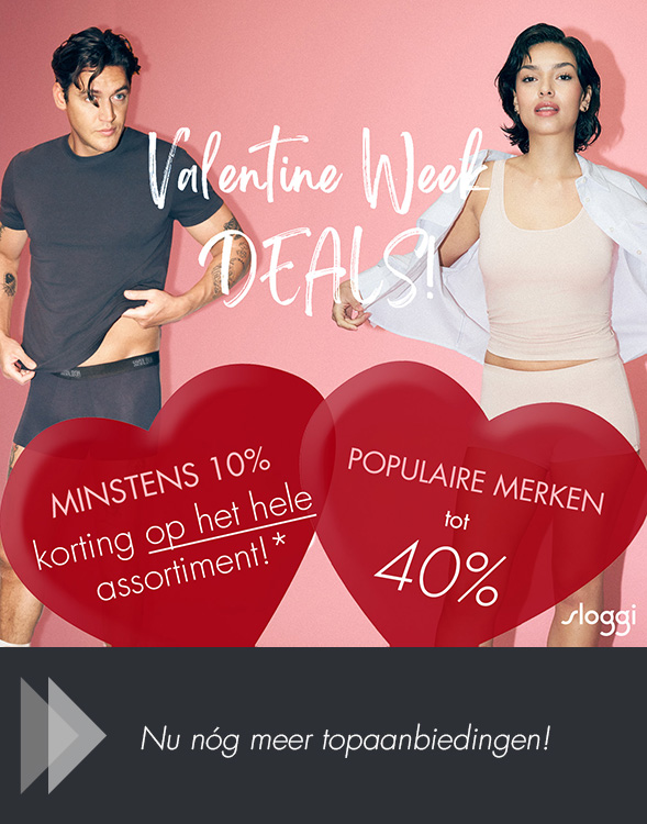Valentine DEALS | Sloggi 40%❤️ Triumph 25% ❤️ CALIDA 20% - nu ännu fler!