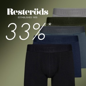 Resteröds 33%