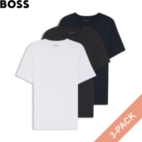 3 Stuks Verpakking BOSS Bamboo RN T-Shirt