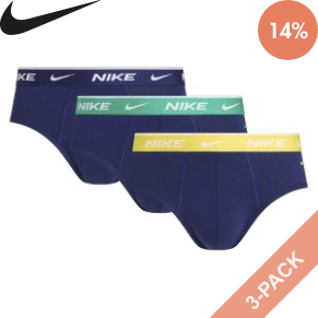 3 Pack Nike Everyday Essentials Cotton Stretch Hip Brief