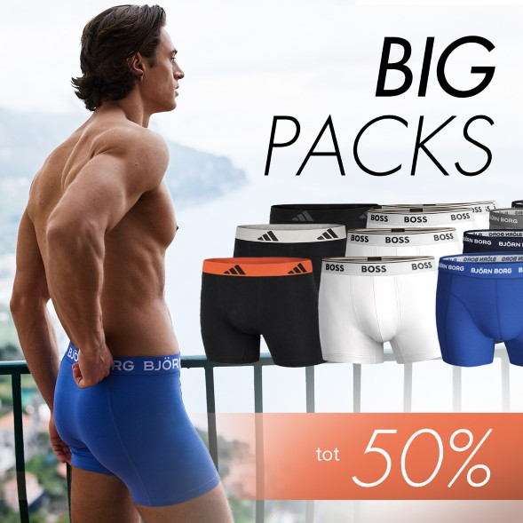 big packs 50%
