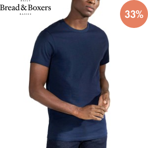 Bread and Boxer Cotton Crew Neck