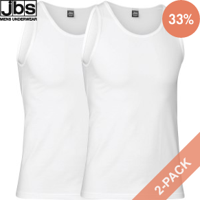 2 Pak JBS Organic Cotton Tank Top