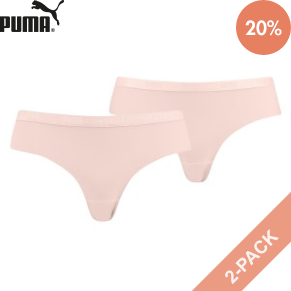 2 Pack Puma Women Microfiber Brazilian Hang