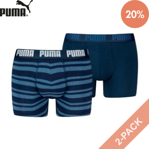 2 Pack Puma Heritage Stripe Boxer