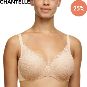 Chantelle EasyFeel Floral Covering Memory Foam Bra