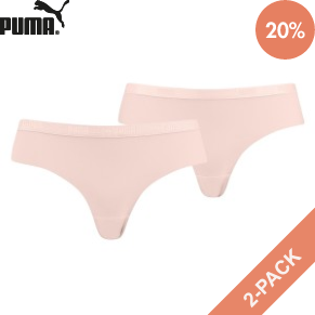 2 Stuks Verpakking Puma Women Microfiber Brazilian Hang