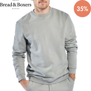 Bread and Boxers Men Sweatshirt