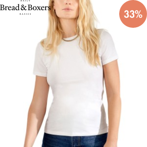 Bread and Boxers Crew Neck Slim