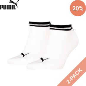2 Stuks Verpakking Puma Heritage Sneaker Socks
