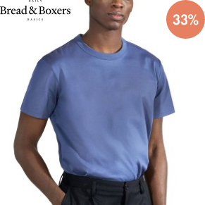 Bread and Boxers Pima Cotton Crew Neck