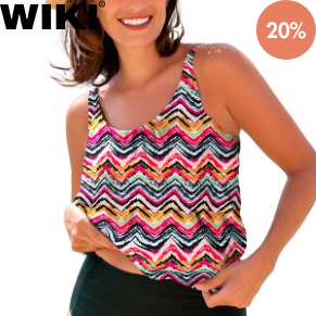 Wiki Jamaica Tankini Top