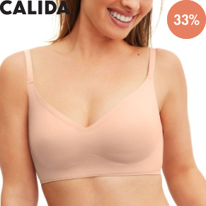 Calida Natural Skin Seamless Soft Bra