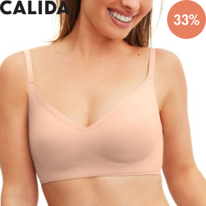 Calida Natural Skin Seamless Soft Bra