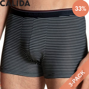 3 Stuks Verpakking Calida Natural Benefit Boxer