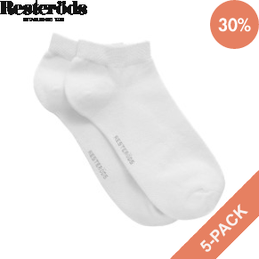 5 Stuks Verpakking Resteröds Organic Ankle Socks