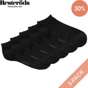 5 Stuks Verpakking Resteröds Bamboo Ankle Socks