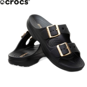 Crocs Saturday Metallic Buckle Sandal