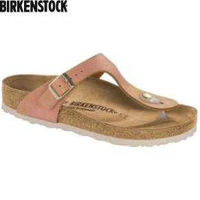 Birkenstock Gizeh Leather Washed Metallic