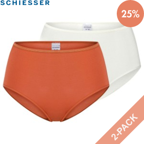 2 Stuks Verpakking Schiesser Modal Essentials Midi Slips