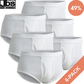 6 Stuks Verpakking JBS Original 30009 Brief