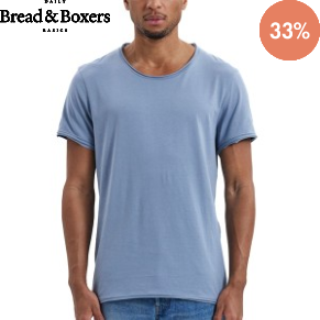 Bread and Boxers Crew Neck Relaxed