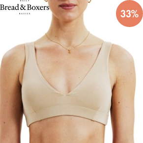 Bread and Boxers Padded Soft Bra