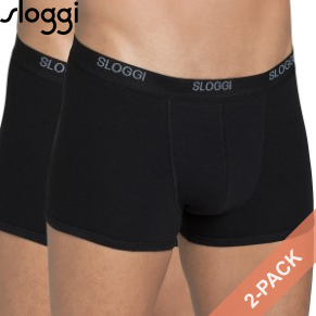 2 Stuks Verpakking Sloggi For Men Basic Short