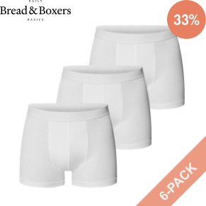 6 Stuks Verpakking Bread and Boxers Boxer Briefs