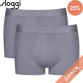 2 Stuks Verpakking Sloggi SLG Base Soft Trunk