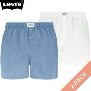 2 Stuks Verpakking Levis Men Woven Boxer