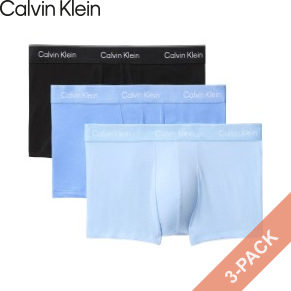 3 Stuks Verpakking Calvin Klein Icon Cotton Stretch Low Rise Trunk
