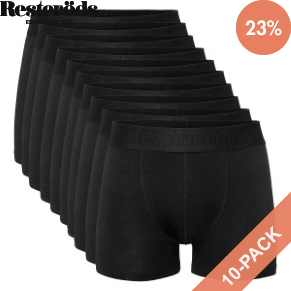 10 Stuks Verpakking Resteröds Bamboo Boxer Brief