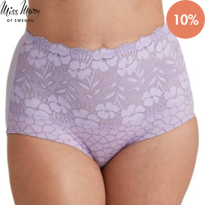 Miss Mary Jacquard And Lace Girdle