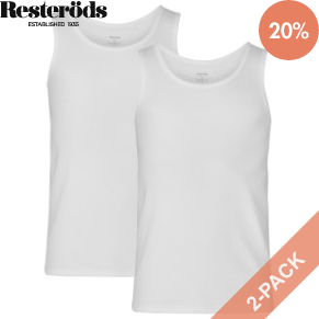 2 Stuks Verpakking Resteröds Bamboo Tank Top