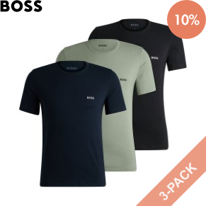 3 Stuks Verpakking BOSS Classic Regular Fit T ShirtRN