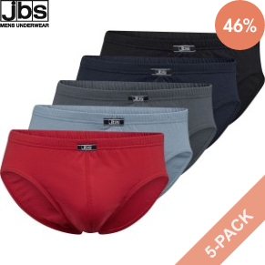 5 Stuks Verpakking JBS Organic Cotton Mini Slip Brief