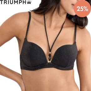 Triumph Summer Sunset WHU Sweet Heart Bikini Top