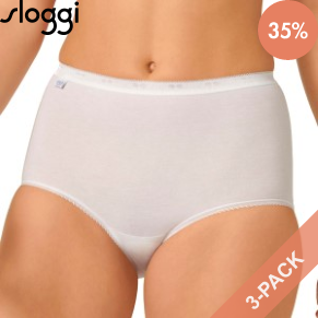 3 Stuks Verpakking Sloggi Basic Maxi