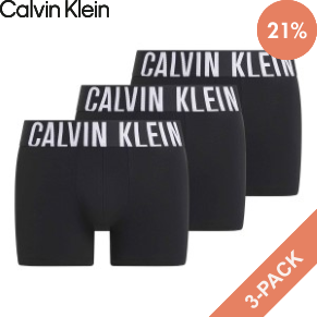 3 Stuks Verpakking Calvin Klein Intense Power Trunks