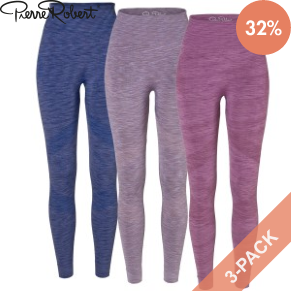 3 Stuks Verpakking Pierre Robert Seamless W Sport Tights
