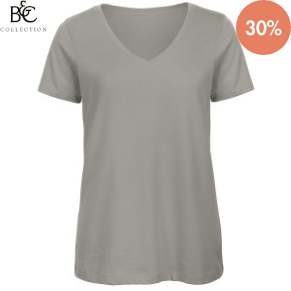 B and C Organic Inspire Women T-shirt V-Neck